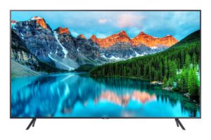 samsung 43-inch be43t-h pro tv | commercial | easy digital signage software | 4k | hdmi | usb | tuner | speakers | 250 nits, black