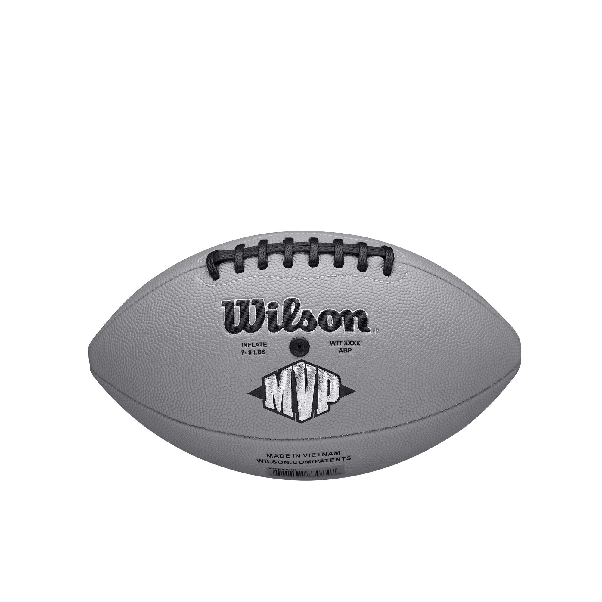 WILSON NFL MVP Football - Gray, Junior (Age 9-12)