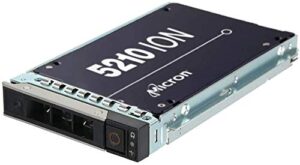 micron 5210 ion 1.92tb enterprise solid state drive bundle with 2.5 inch drive tray compatible with dell poweredge r640, r740, r740xd, r440, and t640 servers