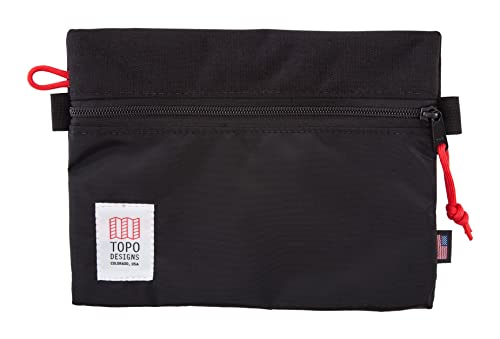 Topo Designs Accessory Bags - Black/Black S21 Medium