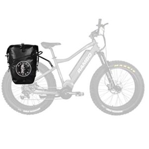 Rambo Bikes Waterproof Bag - 27L Capacity Pannier Bike Bag - Durable and Multifunctional Bike Storage Saddle Bag - Waterproof and Wear-Resistant Double Coated PVC - Secure and Easy Attach System