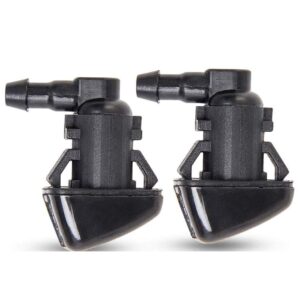 TENSHEN Windshield Washer Nozzles 8S4Z17603AA for 2008-2009 2011 Focus 2007-2011 Edge 2007-2010 Lincoln MKX Spray Jet Kit (pack of 2)