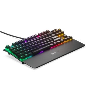 SteelSeries APEX 7 64758 Blue Switch, Mechanical Keyboard (Renewed)