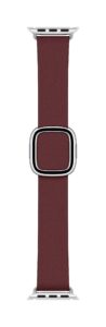 apple watch band - modern buckle (40mm) - scarlet - large