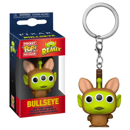 Funko Pocket Pop! Keychain Disney: Pixar Alien Remix - Bullseye, Multicolor (49092)