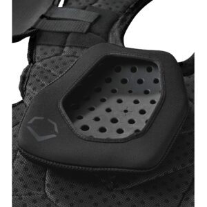 Evoshield Pro-Srz™ Chest Protector (W/ Nocsae Chest Guard) - Black, Intermediate [15"]