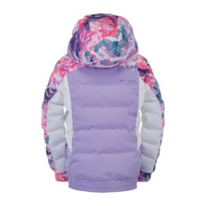 Spyder Atlas Synthetic Down Ski Jacket Little Girls Purple 6