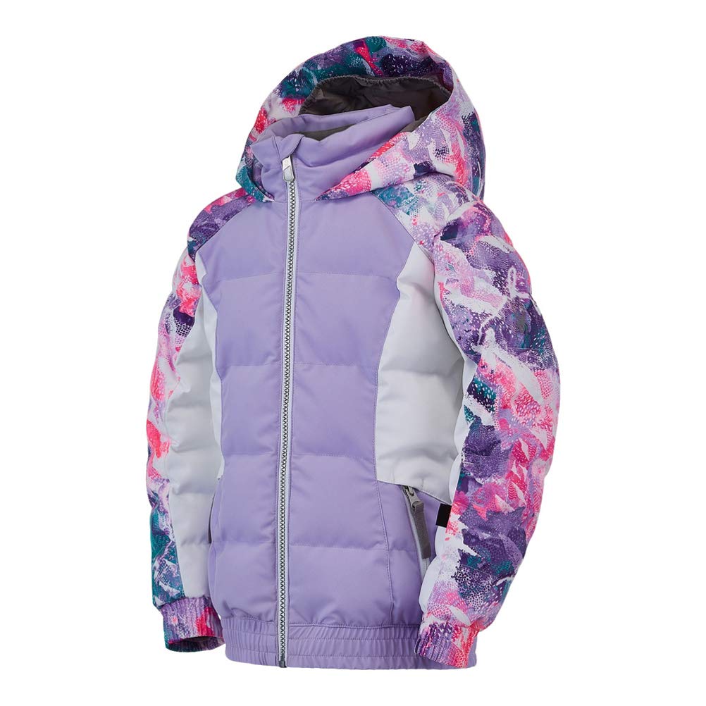 Spyder Atlas Synthetic Down Ski Jacket Little Girls Purple 6
