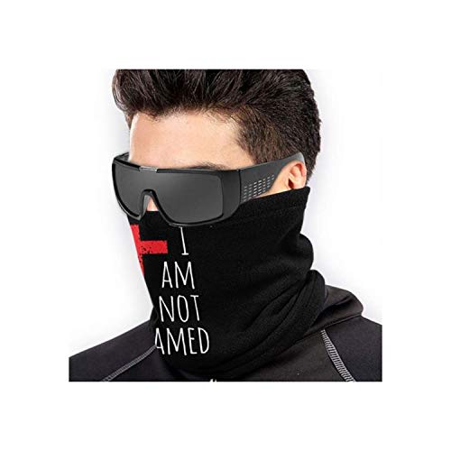 I Am Not Ashamed Big Red Cross Christian Unisex Bandanas Mouth Mask Face Masks Cover Neck Warmer For Dust Wind Sun Uv