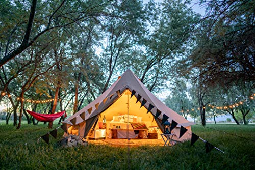 TETON Sports Sierra and Mesa Canvas Tents; Waterproof, Family Tent; The Right Shelter for Your Base Camp