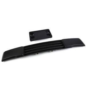 g-plus front bumper + license plate bracket mount fascia cover compatible with ford f150 2015-2017 replacement fl3z-17e810-aa & fl3z-17a385-a