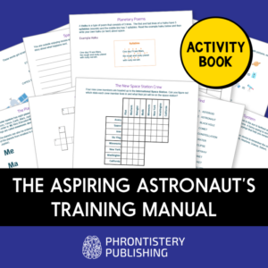the aspiring astronaut's training manual (activity book)