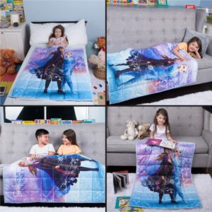 Franco Kids Bedding Super Soft Plush Weighted Blanket, 36 in x 48 in 4.5 lb, Disney Frozen 2