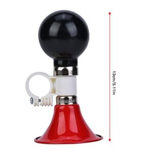 Children Bicycle Horn Metal Rubber Bike Horn Warning Bell Bike Handlebar Ring Bell for Kids Bike(RED)