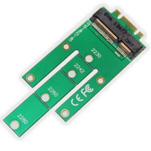 jmt ngff m.2 b key ssd to msata mini pcie adapter converter card for 22x30mm 22x42mm 22x60mm 22x80 ssd