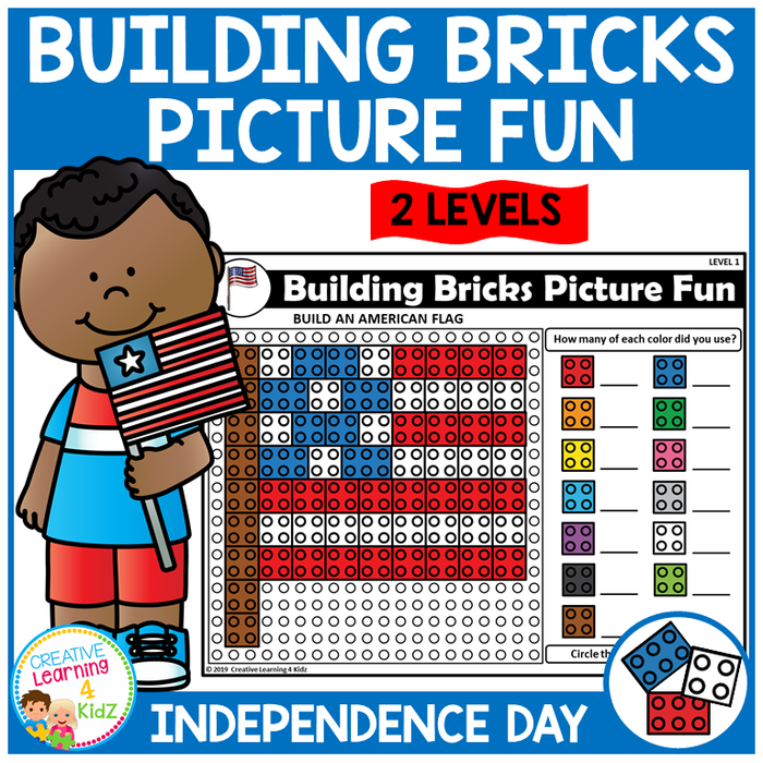 Building Bricks Picture Fun: Independence Day