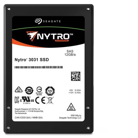 Seagate NYTRO 3331 SSD 7.68TB SAS2.5New Retail, XS7680SE70004New Retail 3D ETLC