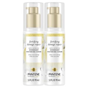 pantene hair serum and leave in conditioner 3.2 fl oz twin pack