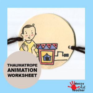 thaumatrope animation for middle and highschool