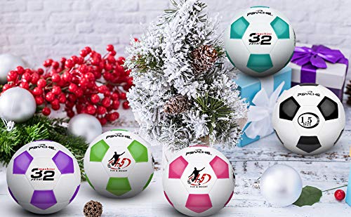 Wisdom Leaves Mini Soccer Ball for Kids/Toddlers,Small Soccer Balls Size 1.5,Baby Toy Balls for Indoor and Outdoor Play Games,Soft and Lightweight（160g）