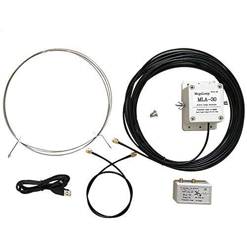 MLA-30 Loop Antenna Active Receiving Antenna 100kHz - 30MHz for Short Wave Radio