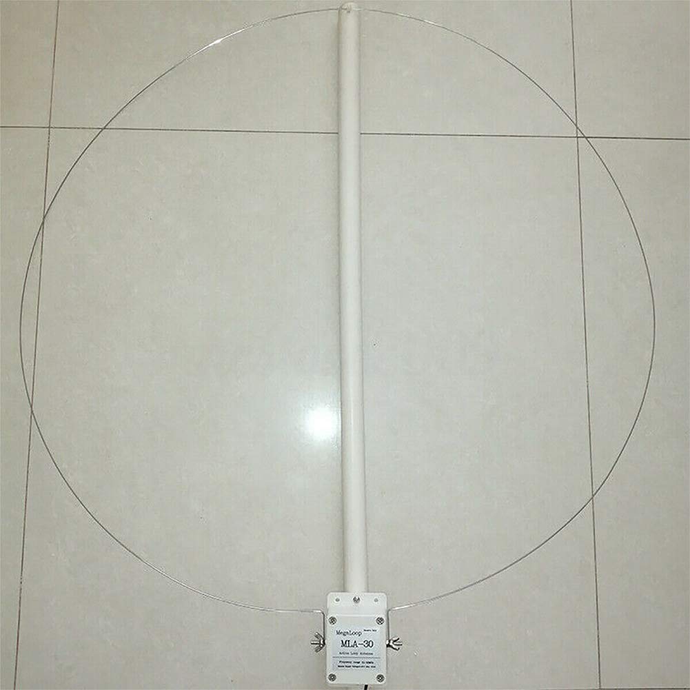 MLA-30 Loop Antenna Active Receiving Antenna 100kHz - 30MHz for Short Wave Radio