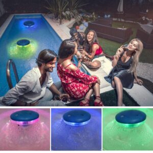 Bubble Generator Waterproof Baby Bath Lights for The Tub(RGB Lighting Modes) Water Light Show Colorful Bathtub Toy Lights