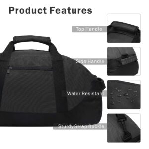 BuyAgain Duffle Bag, 18" Travel Carry On Sport Duffel Gym Bag with Top Handle For men Or Women