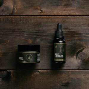 The Beard Struggle Beard Growth Kit for Men Essential Beard Kit includes Beard Balm, Beard Oil, Beard Wash, & Beard Conditioner - Beard Grooming Kit for Men - Silver Collection - Viking Storm