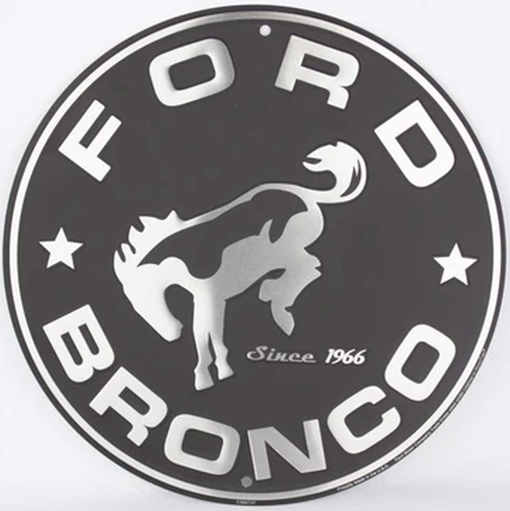 Hangtime Ford Bronco 24 inch garage sign