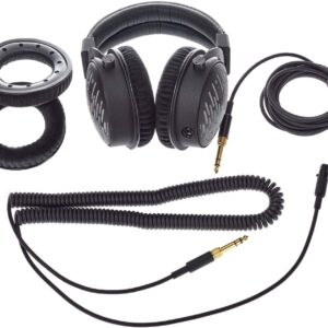 beyerdynamic DT 1990 Pro Open Studio Reference Headphones 250 Ohm Bundle with Hard Case, 1-Year Extended Protection, and Headphone Stand