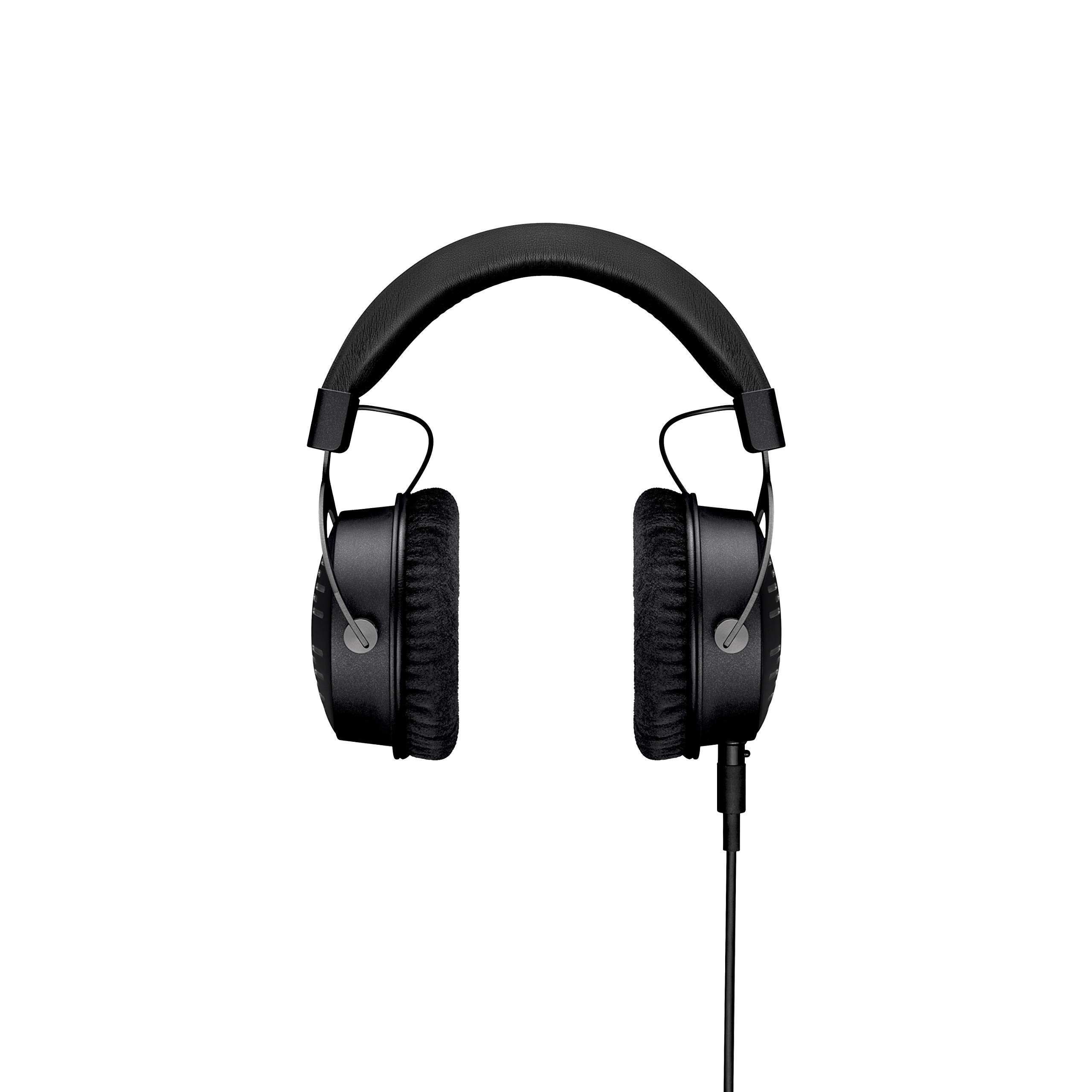 beyerdynamic DT 1990 Pro Open Studio Reference Headphones 250 Ohm Bundle with Hard Case, 1-Year Extended Protection, and Headphone Stand