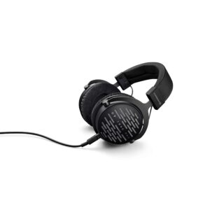 beyerdynamic DT 1990 Pro Open Studio Reference Headphones 250 Ohm Bundle with Hard Case, 1-Year Extended Protection, and Headphone Stand