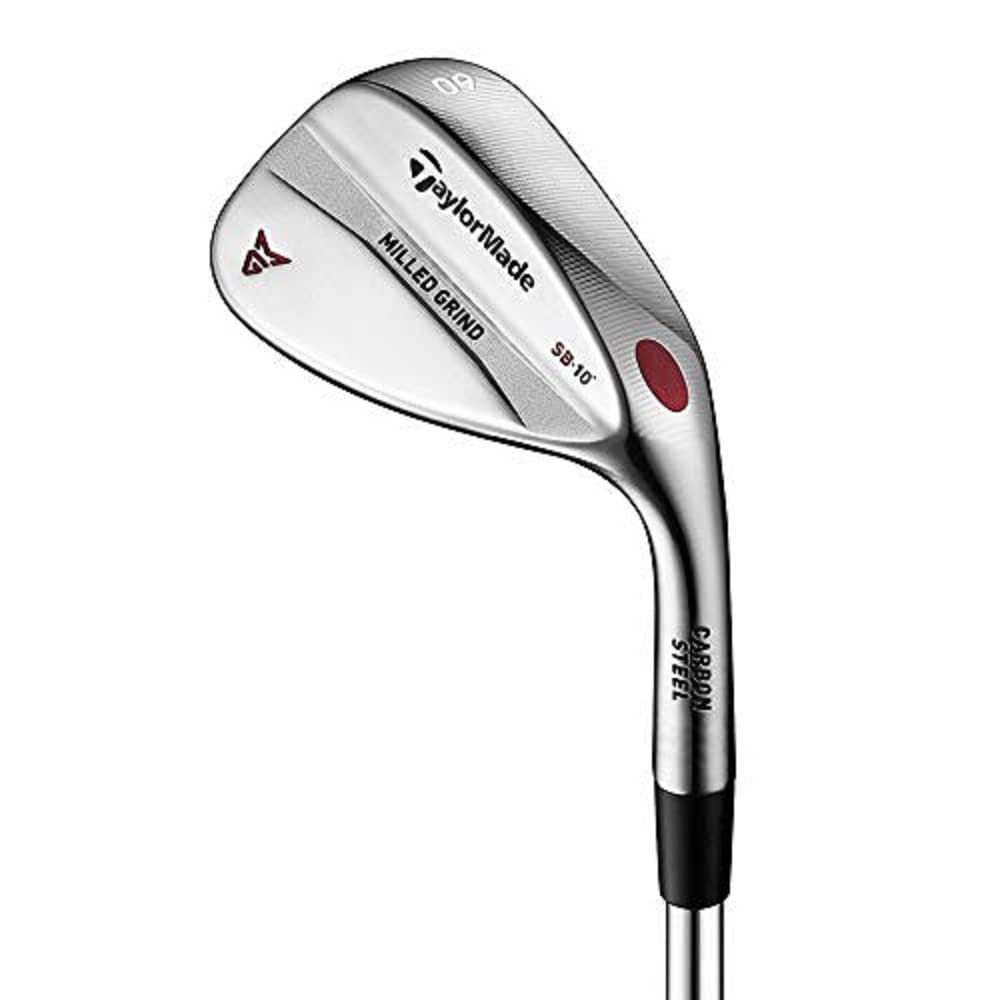 TaylorMade MG1 Chrome Wedge, 60 Degree Loft, 10 Degree Standard Bounce, Right Hand, Stiff Flex