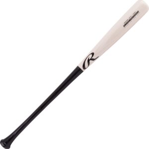rawlings player preferred 271 ash wood baseball bat, 33 inch, black/white (271rab-33)