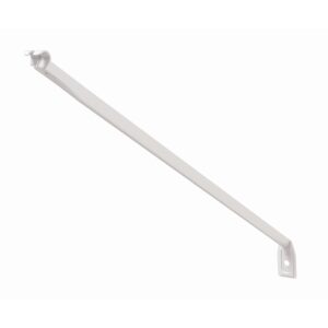 closetmaid 21180 20-inch support brackets for wire shelving, 100-pack, white