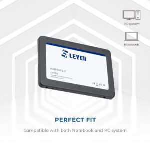 LEVEN JS600 SSD 120GB Internal Solid State Drive, Up to 550MB/s, Compatible with Laptop and PC Desktops-Packaging May Vary