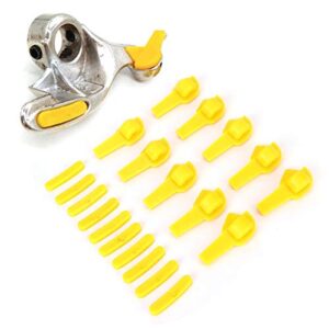 Tire Demount Head, 20pcs Tire Changer Bead Breaker Tyre Changer Mount Demount Head Duck Insert Rim Protector Tire Machine Accessories