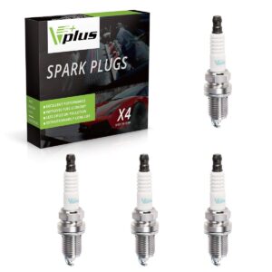 vplus iridium spark plug 4pcs 9203 2477 compatible with chrysler dodge honda hyundai isuzu jeep kia mazda 1.5l 1.6l 1.8l 2.0l 2.2l 2.3l 2.4l 2.5l 2.6l l4 engine replaces xp985 xp5224 zfr5fix-11