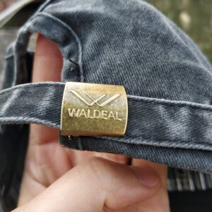 Waldeal Women's Baseball Cap Boy Mama Mom Vintage Distressed Dad Hat, Black Ponytail, One Size