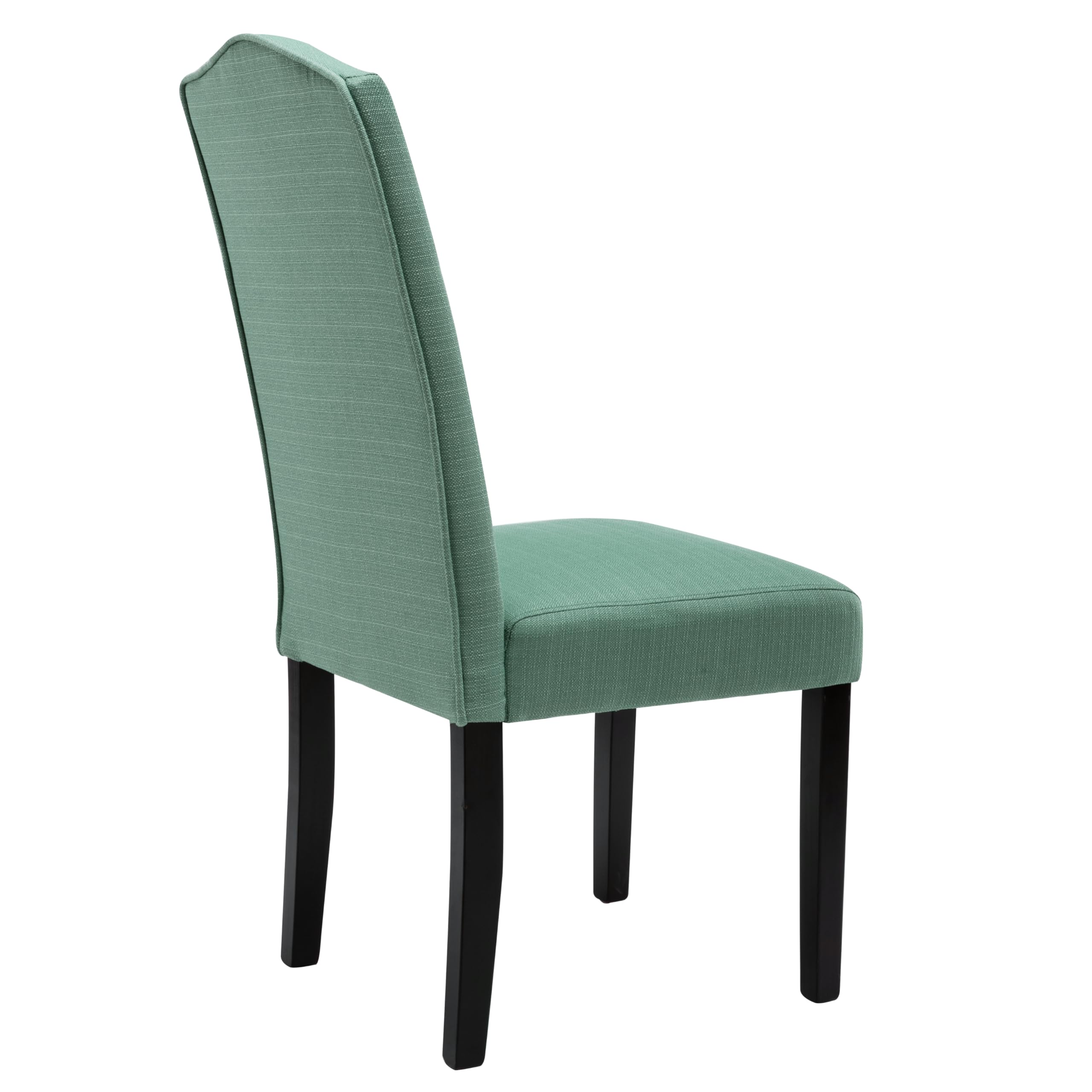 LSSPAID Dining Chairs Set of 4, High Back Fabric Upholstered Parsons Dining Room Chairs, Nail Head Trim Dining Chair, Teal