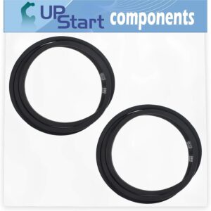 2-Pack 148763 Drive Belt Replacement for Husqvarna YGT18H46A (1997) YGT18H46A (1997) - Compatible with 532148763 Deck Drive Belt