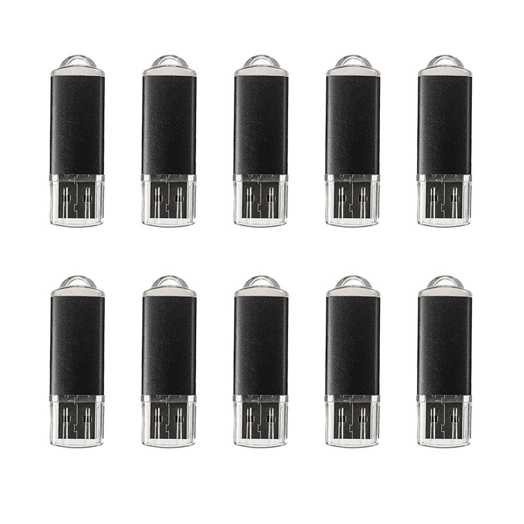 50 Pack - USB Flash Memory Stick Pen Drive Thumb Drive Storage Metal U Disk USB 2.0 LOT (50PCS - 2GB)