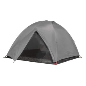 TETON Sports Mountain Ultra Tent; 4 Person Backpacking Dome Tent for Camping; Grey (2008GY)