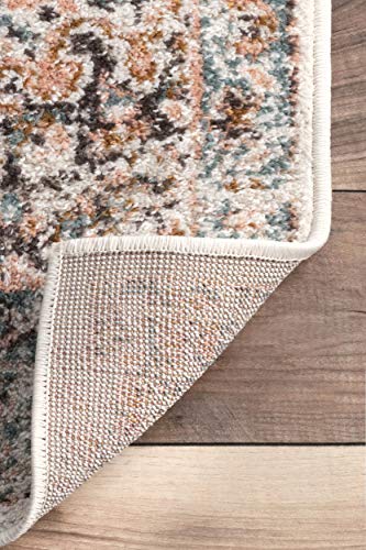 nuLOOM Vintage Medallion Liliana Accent Rug, 2x3, Beige