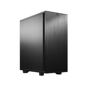 fractal design define 7 compact black brushed aluminum/steel atx compact silent mid tower computer case