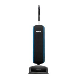 oreck hepa bagged upright vacuum cleaner, lightweight, for carpet and hard floor, uk30205pc, blue