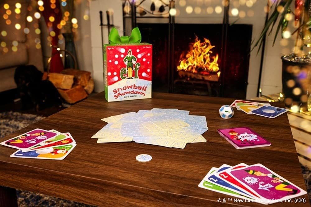 Funko Elf - Snowball Showdown Card Game, Multicolour