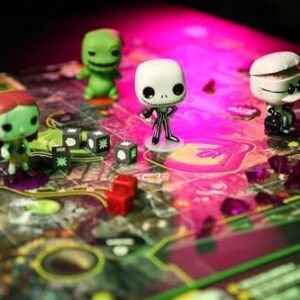 Funko Games Board 0-Base The Nightmare Before Christmas Funkoverse - TNBC - Light Strategy Board Game for Children & Adults (Ages 10+) - 2-4 Players - Collectible Vinyl Figure - Gift Idea