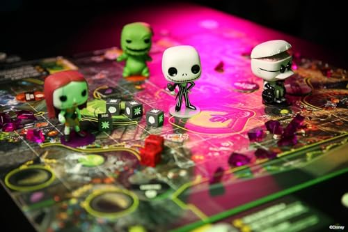 Funko Games Board 0-Base The Nightmare Before Christmas Funkoverse - TNBC - Light Strategy Board Game for Children & Adults (Ages 10+) - 2-4 Players - Collectible Vinyl Figure - Gift Idea